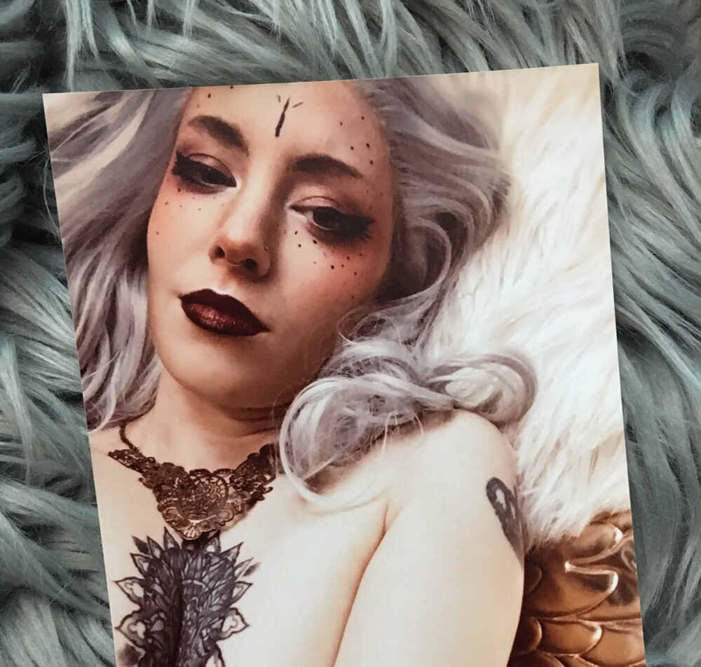 NSFW boudoir Nude prints in the BlessedShadows Etsy shop 